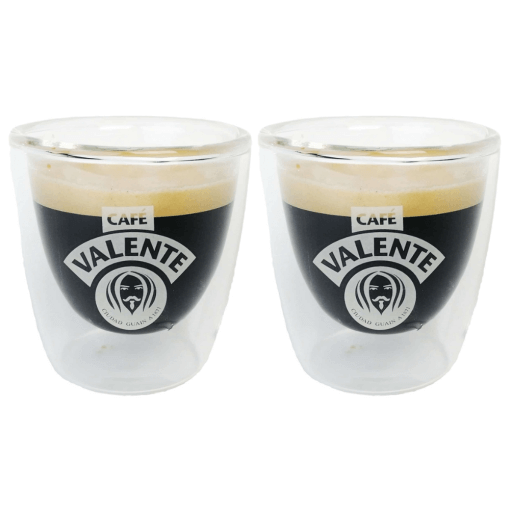 CAFE VALENTE Termo Cam Espresso Bardağı 80 cc (2’li Set)