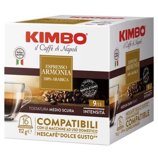 KIMBO Armonia Dolce Gusto Uyumlu Kapsül Kahve (16’lı Kutuda)
