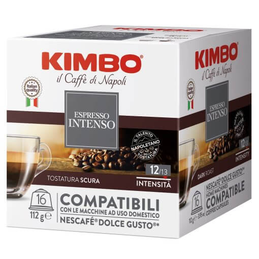 KIMBO Intenso Dolce Gusto Uyumlu Kapsül Kahve (16’lı Kutuda)