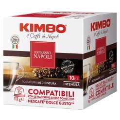 KIMBO Napoli Dolce Gusto Uyumlu Kapsül Kahve (16’lı Kutuda)