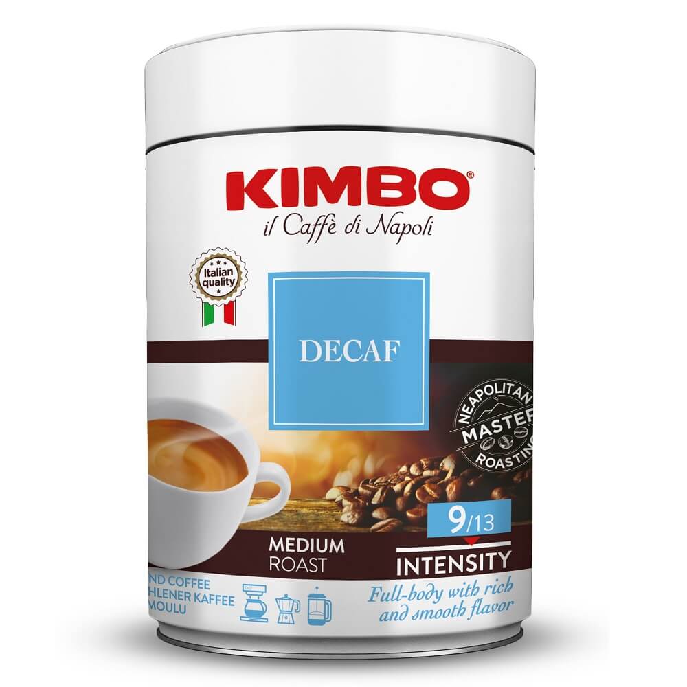 Kimbo Decaffeinato Filtre Kahve Teneke Kutu (250 gr)