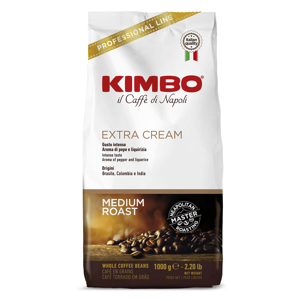 Kimbo Espresso Bar Extra Cream Çekirdek Kahve (1000 gr)