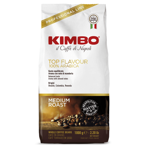 KIMBO Top Flavor %100 Arabica Çekirdek Kahve (1000 gr)