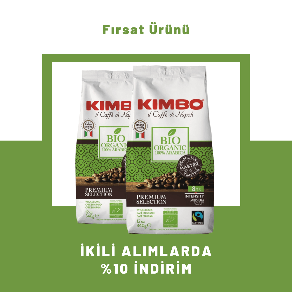 Kimbo Bio-Organic 100% Arabica - 12 Oz