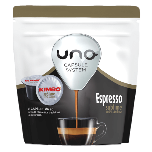 KIMBO Espresso Sublime %100 Arabica Uno Uyumlu Kapsül Kahve (16’lı Kutuda)