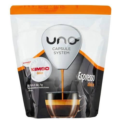 KIMBO Espresso Dolce Uno Uyumlu Kapsül Kahve (16’lı Kutuda)