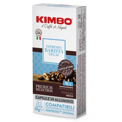 KIMBO Decaf Nespresso Uyumlu Kapsül Kahve (10’lu Kutuda)
